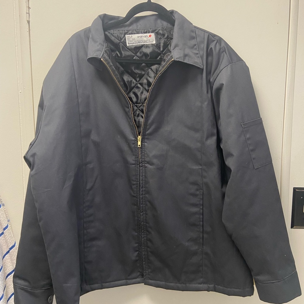 Aramark Black Jacket Lining